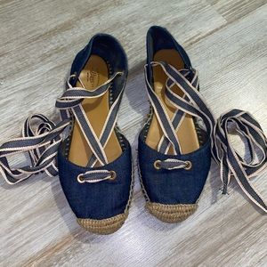 G.H. Bass & CO. Denim Espadrilles